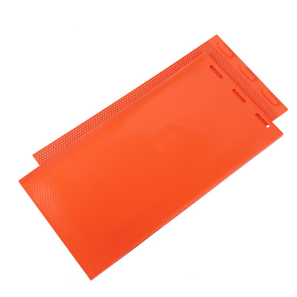 Beekeeper Soft PVC Beeswax Mold Foundation Bee Hive Basis Press Sheet Mould Beeswax Press Sheet Mould Beekeeping Tools 2 Pcs/set