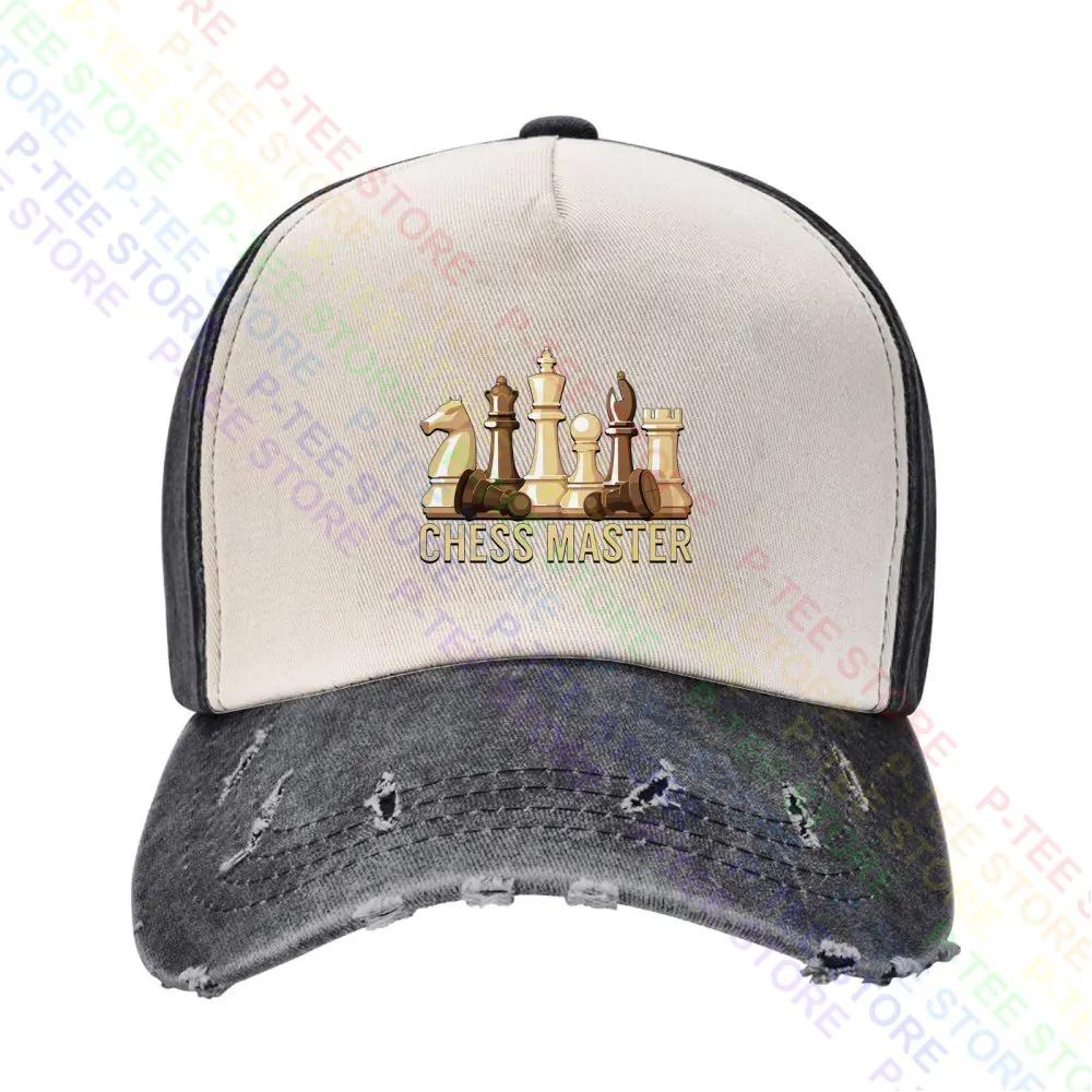 Chess Master Funny Board Game Baseball Cap Snapback Caps Knitted Bucket Hat
