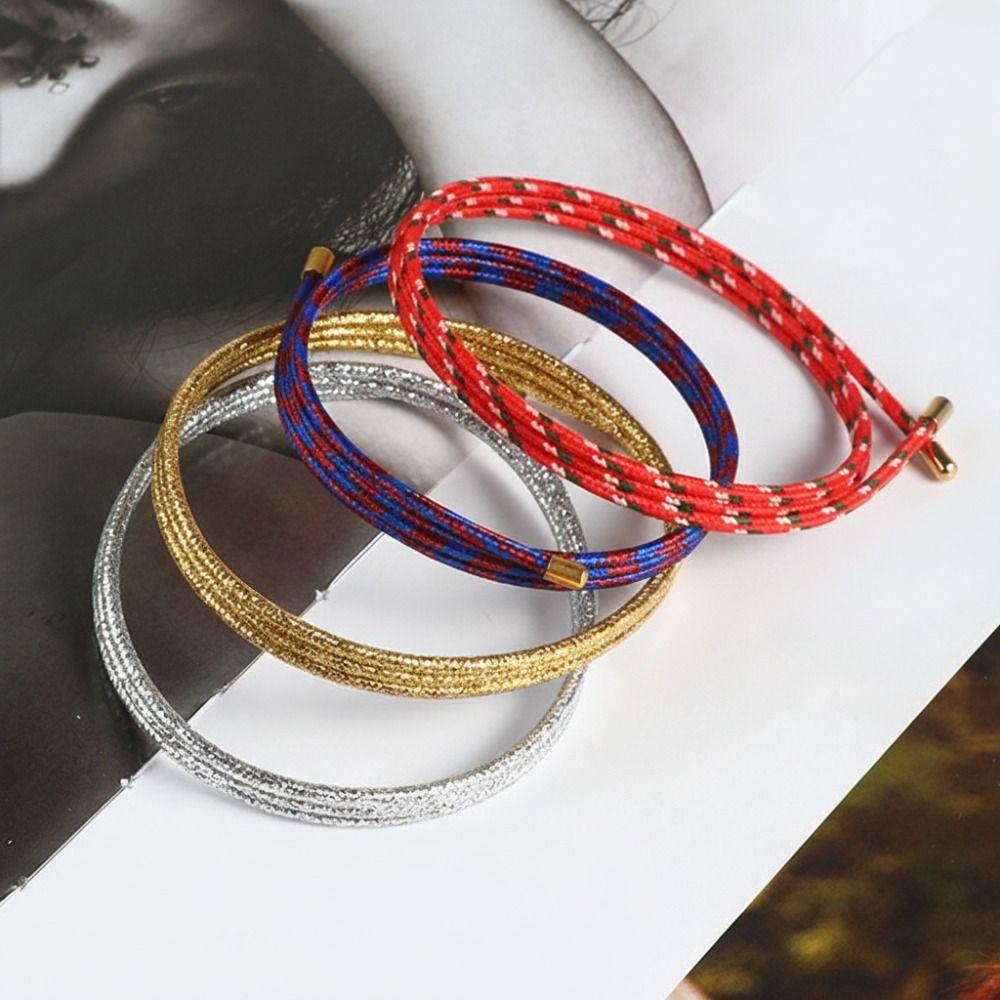 51cm Length Magnetic Rope Bracelet Adjustable DIY Jewelry Cord Practical Magnetic Rope For Unisex