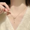 S925 Sterling Silver Butterfly Necklace for Women - New 2024 Pendant, Summer Clavicle Chain, Ideal Birthday Gift for Girlfriend.