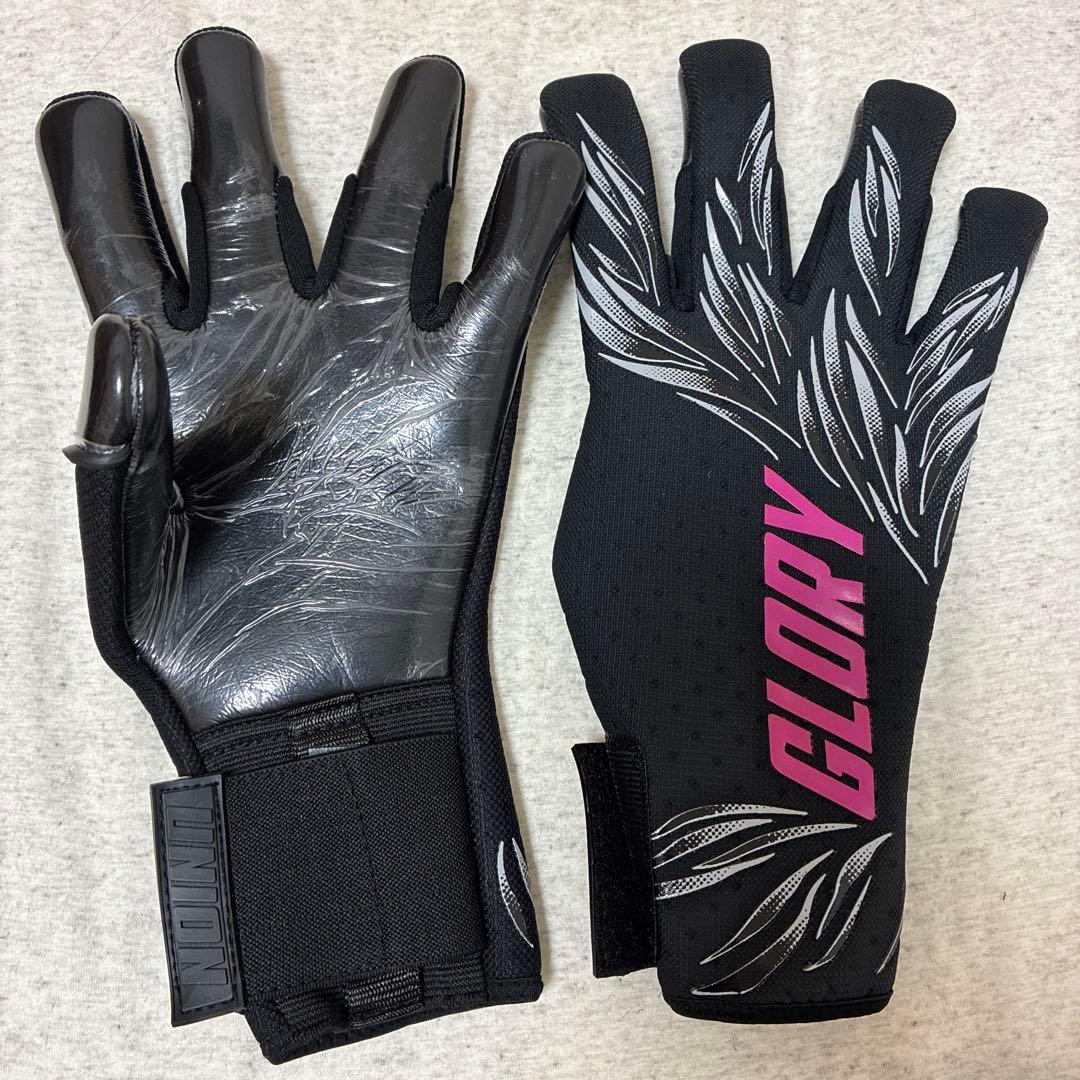 

[USED] GLORY UNION Goalkeeper Gloves Black/Pink