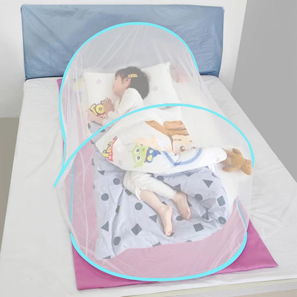 Portable Fly Net Tent Folding Mosquito Nets Ultralight Sleeping Bag Travel Netting Tent Summer Accessories For Camping Traveling