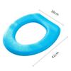 Waterpoof Soft Toilet Seat Cover Bathroom Washable Closestool Mat Pad O-shape