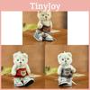 Cute Bear Plush Toy With Jointed Limbs For Kids And Collectors