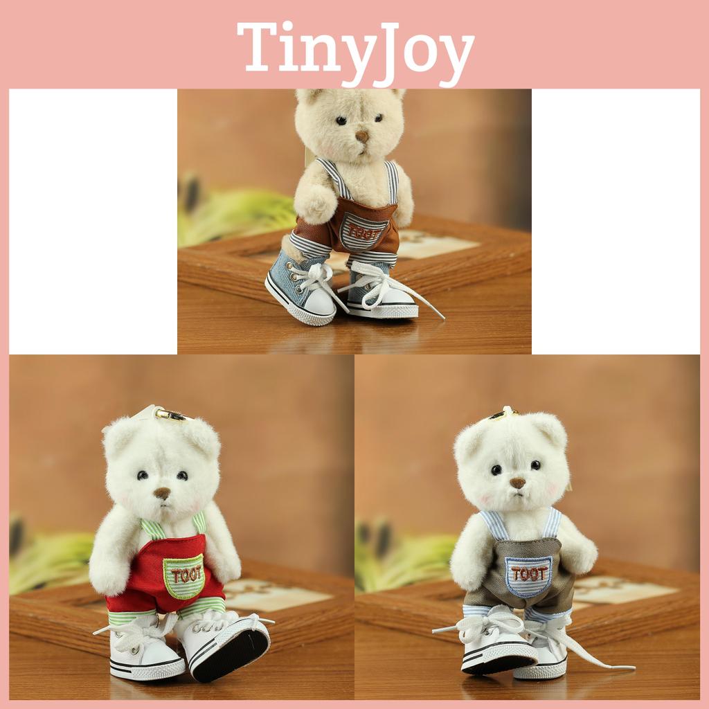 Cute Bear Plush Toy With Jointed Limbs For Kids And Collectors