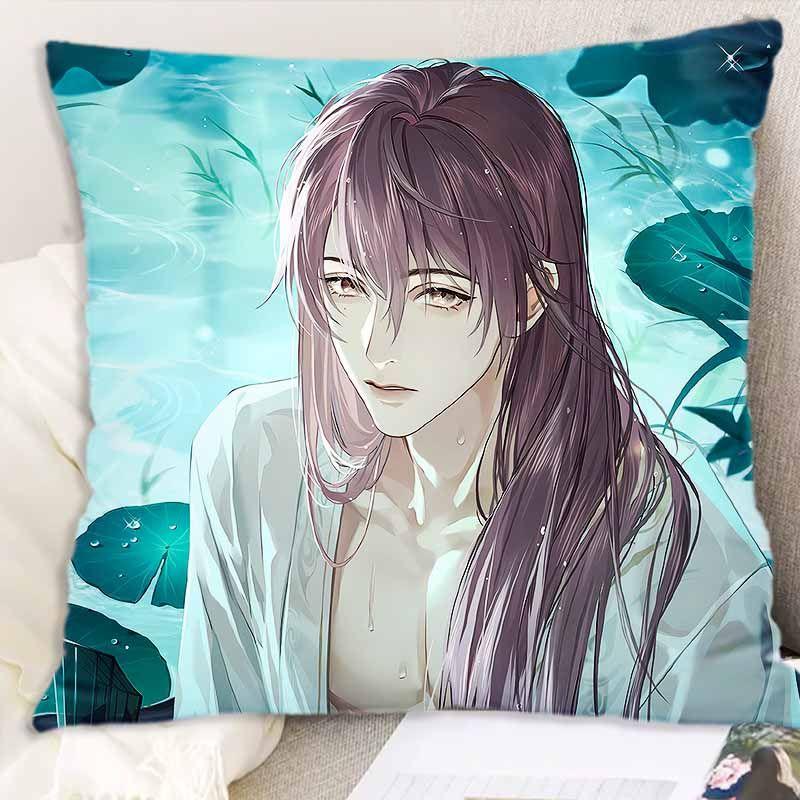 1pc Code name - Yuan Pillow Guang - Lingwang animation 2D pillow case Customized student dormitory bedroom bedside pillow case