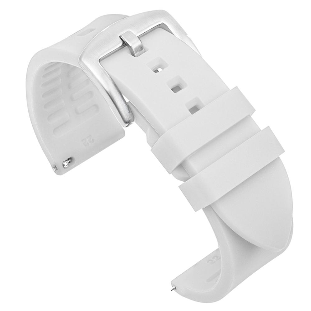 Silicone Strap Quick Release Watchband 18mm 19mm 20mm 21mm 22mm 24mm Waterproof Sport Rubber Band for Omega for Rolex Bracelet