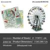 All-Metal Stainless Steel 3D Ferris Wheel DIY Puzzle Toy