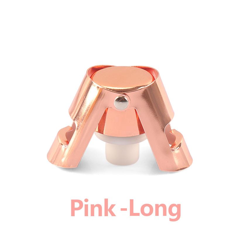 Portable Stainless Steel Champagne Sparkling Stopper Sealing Bottle Cap Wine Bottle Stopper Wine Beer Bottle Cork Plug
