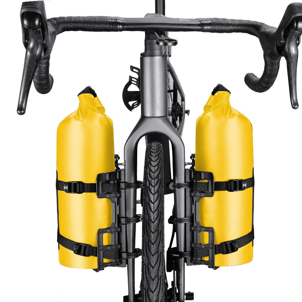 Wasserdichte Fahrrad-Gabeltasche - 5L, Multifunktional, Universell passend für Renn- & Mountainbikes