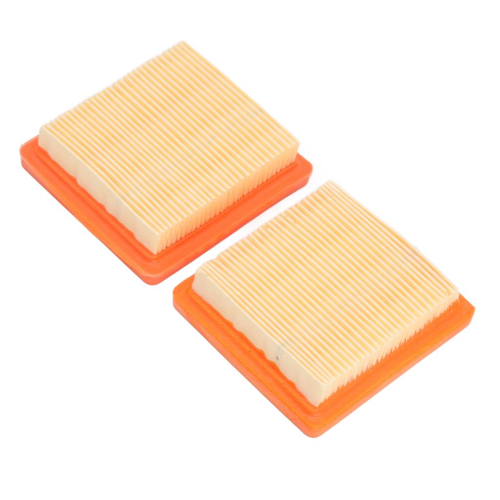 5 Stück Trimmer Luftfilter Paneelfilterpapier Trimmer Luftfilter Ersatz für Stihl FS91 Garten