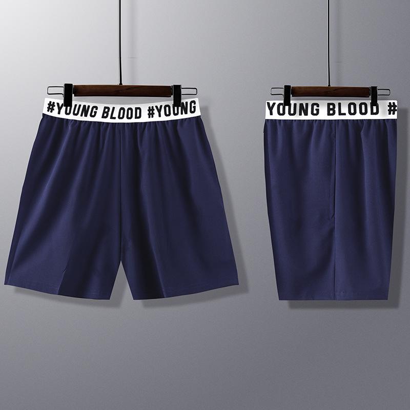 

Мужские осенние быстросохнущие тканые спортивные штаны Lulu - Свободный крой, эластичные и прохладные для фитнеса и повседневной носки 3XL королевский синий