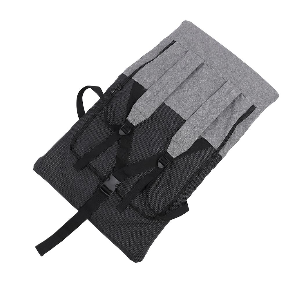 Camping Seat Cushion Adjustable Comfortable Back Support Portable Outdoor Folding Padded Chair Seat Cushion with Strap for Hiking Fishing