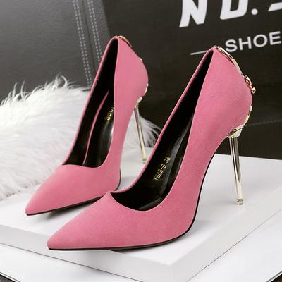 5 Colores disponibles Zapatos de tacón alto Moda Punta Tacones altos Zapatos de noche Tacones altos puntiagudos Club Sexy Solteros Profesión Zapatos de salón