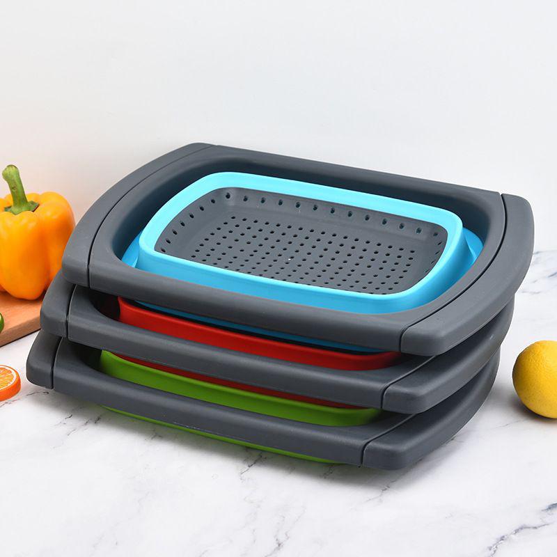 Collapsible Colander With Extendable Handles Colander Strainer Over The Sink Vegetable Fruit Colanders Strainers