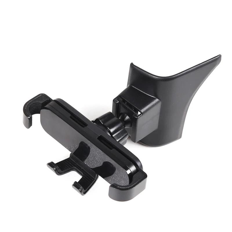 For Mercedes Benz Smart 451 Fortwo Forfour 2011-2015 ABS Black Car Phone Holder GPS Navigation Bracket Interior Accessories