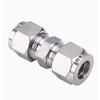 Elbow Tee Cross 1/8" 1/4" 3/8" 1/2" 3/4" 1" 3 4 5 6 8 10 -30mm OD Double Ferrule Compression Union Connector 304 Stainless Steel
