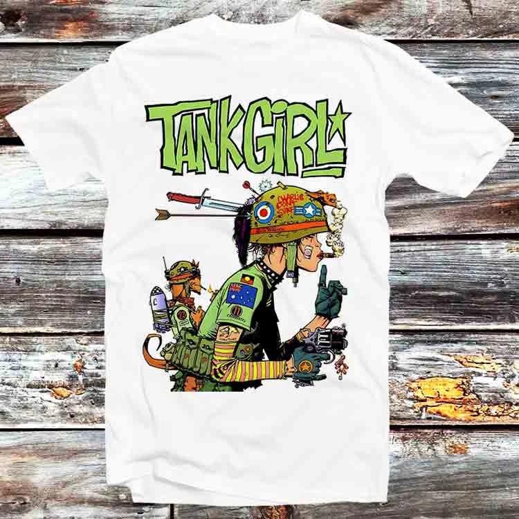 Tank Girl Feminist Charlie Dont Surf Green World T Shirt B894 XL