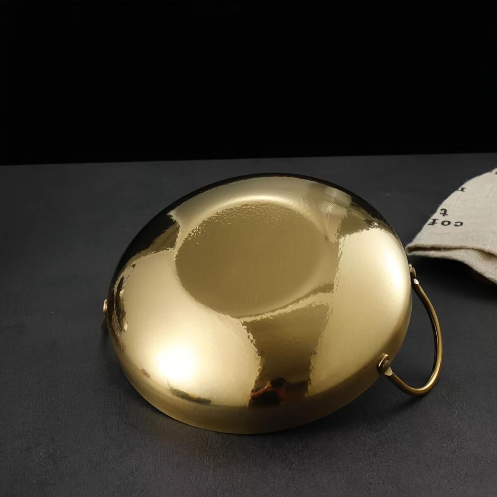 Non-stick Small Dry Pot 304 Stainless Steel Kitchen Cooking Pan Noodle