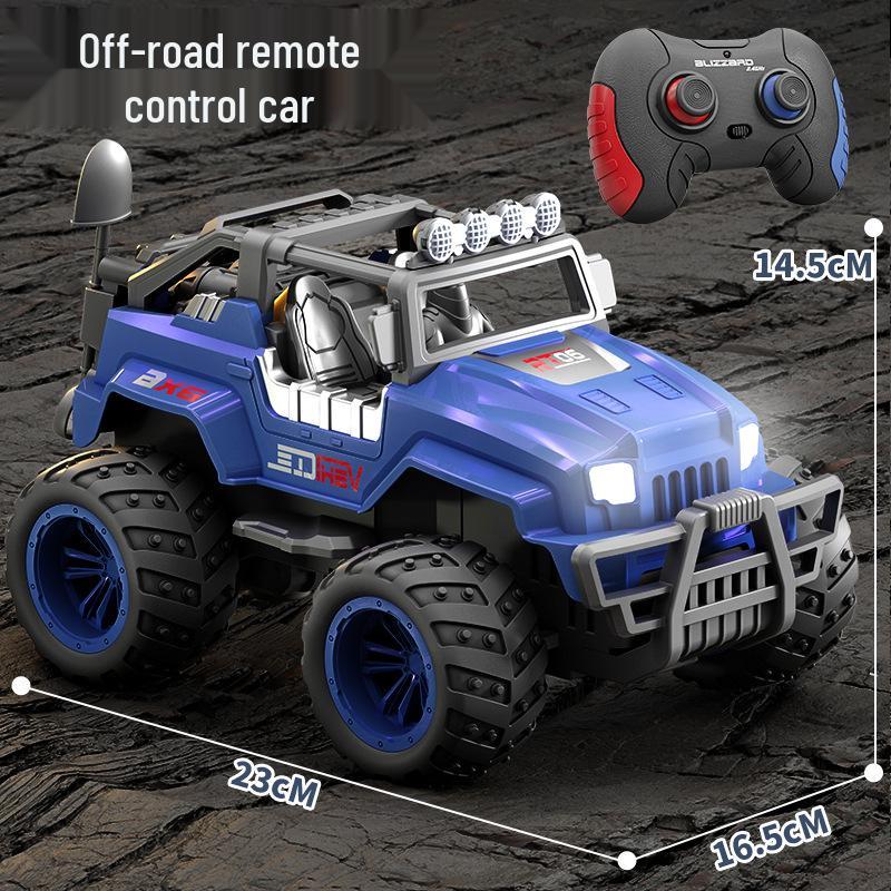 Super Large Off-Road RC Car - Durable Rear-Wheel Drive, Climbing & Drifting Toy for Boys