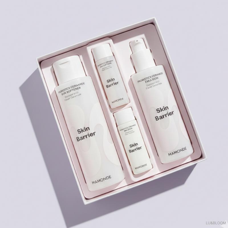 Mamonde Probiotics Ceramide Set: Skin Softener 150ml + Emulsion 150ml (+Free gift)