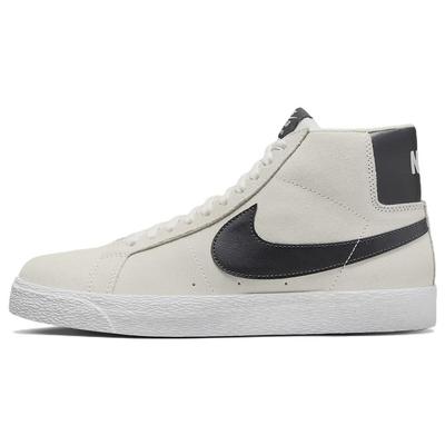 Zoom Blazer Mid SB Phantom Roxo Caverna Tênis Unissex Branco Creme 864349-011