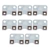 10pcs Professional Engine Push Rod Guide Plate Gasoline Engine Generator Accessory for 168F