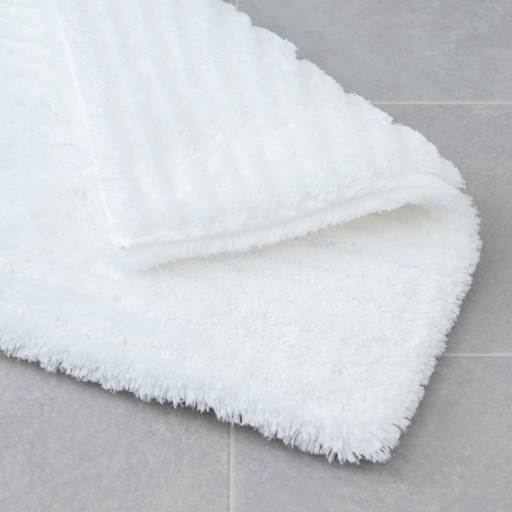 Senko Bath 40 X 60 11477 [M+home] Snow-like Mat, Approx. Cm, White,