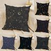 Dreamy Romantic Constellation Pattern Pillow Case linen pillow case sofa home decor cushion cover cushion cove