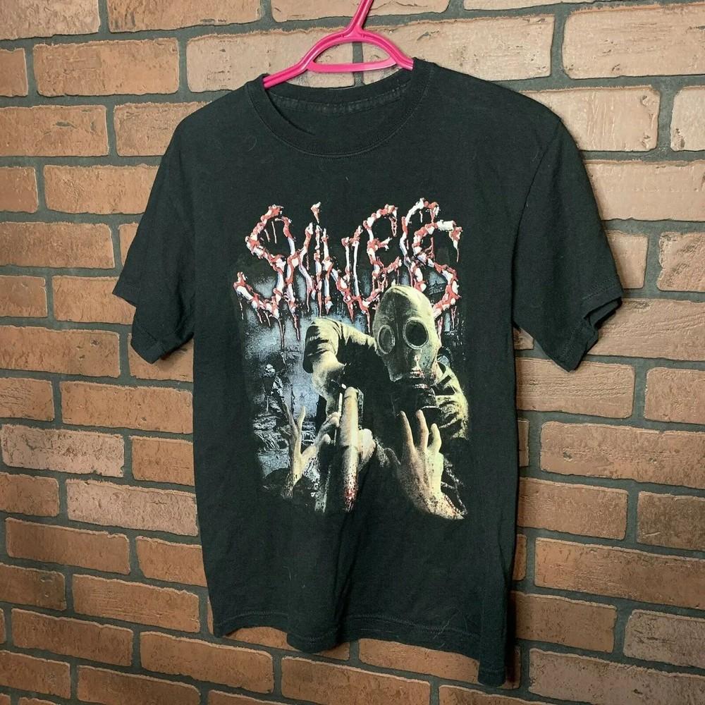 Редкая футболка Skinless Band 2007 Suffocation Immolation Черная S-5XL SG273 Унисекс XXXXL