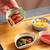 Kitchen Utensils Seasoning Dish Wheat Straw Snack Plate Durable Sauce Vinegar Bowl  Kitchen
