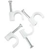 Clip per Cavi Chiodo Tondo in Acciaio LEIYING da 8 mm