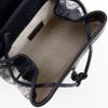 GUCCI Ophidia Mini Backpack Daypack 795221 Gray / navy GG Supreme Canvas Women Used