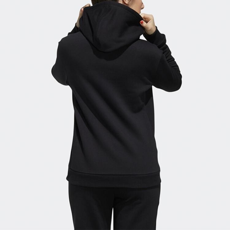 adidas Neo Loose Fit Running Hoodie Women Hoodies Black EI4691