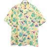 SUN SURF Designed by Ryohei Yanagihara, Made In Japan Uncle Tris Short Sleeve Seersucker Aloha Shirt Men's Used