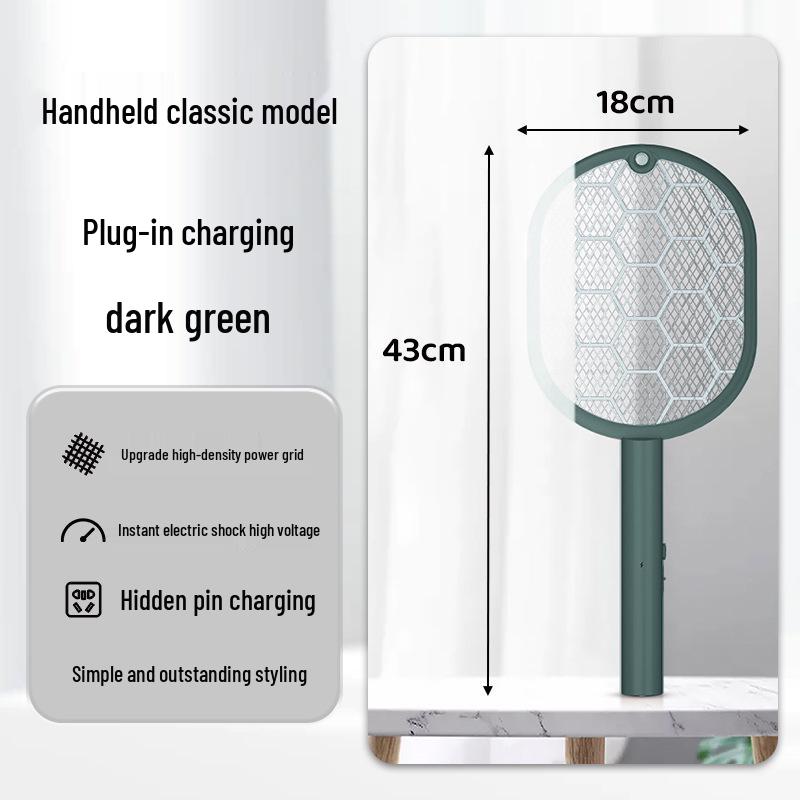 

Перезаряжаемая электрическая мухобойка и лампа-приманка: Складной, Два в одном, Большая сетчатая поверхность для домашнего использования Wholesale Price