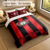 Bedding Set 1 Duvet Cover 2 Pillowcases Bayer Leverkusen Football Print Soft Bed Linen Bedroom Decor