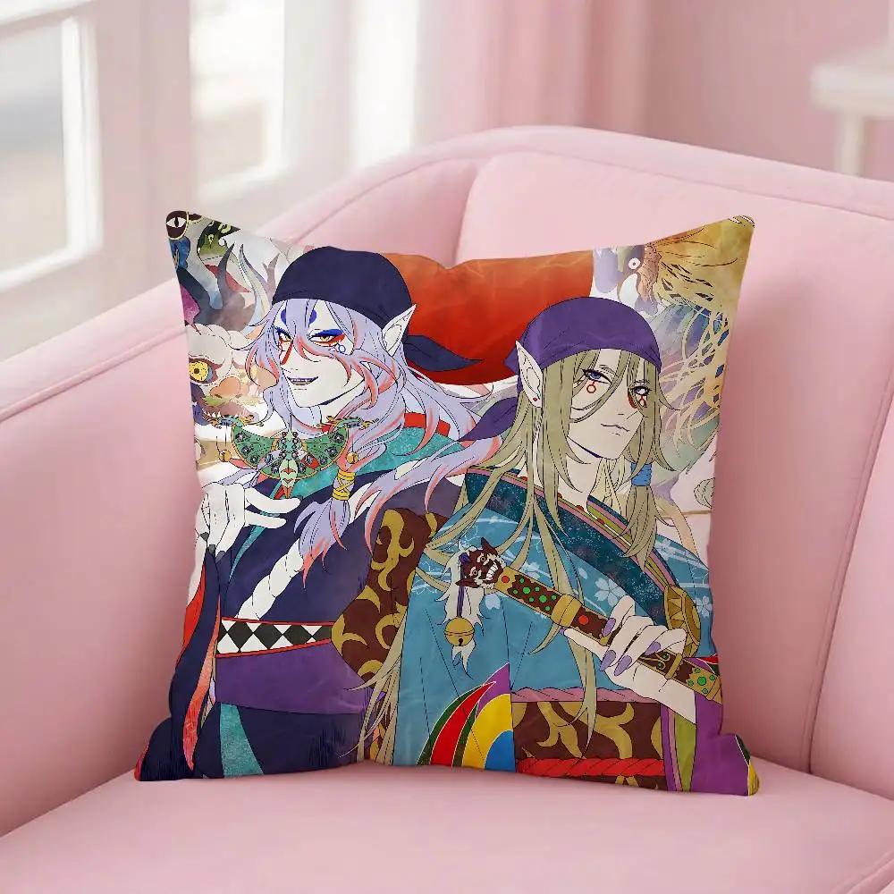 Mononoke Kusuriuri Pillow Case Pillowcases Home Decor Living Room Decor Cushion Covers