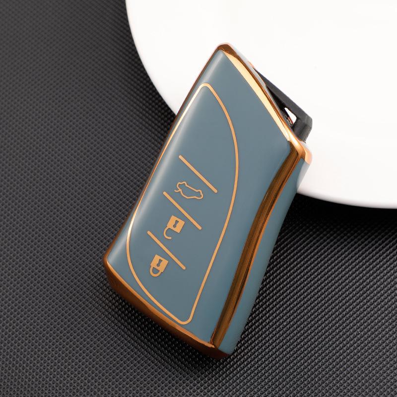 Lexus Key Cover for UX260H, ES200, ES300H, LS500H - Protective Shell Buckle Bag