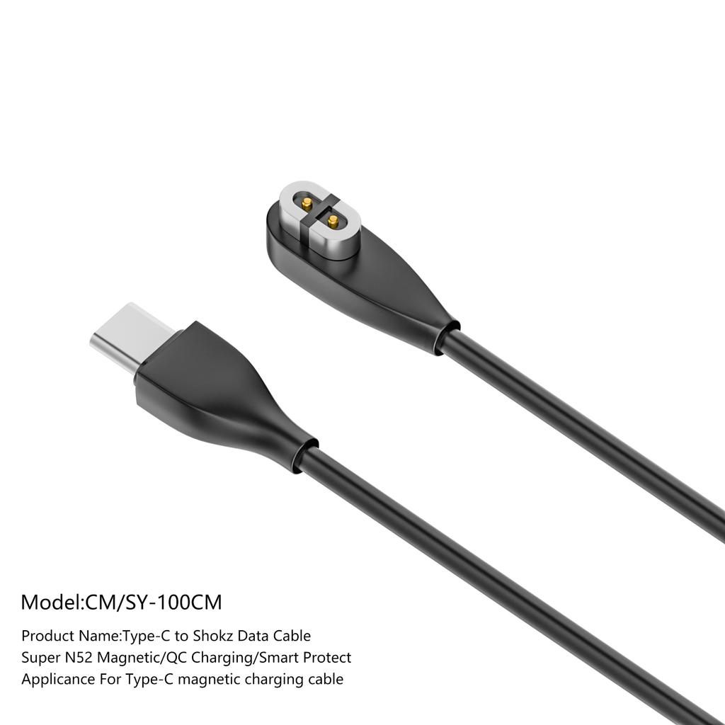 Neuestes Typ-C-zu-Shokz-N52-Magnetisches Schnelllade-Datenkabel Ladekabel-Draht für OpenRun-Kopfhörer