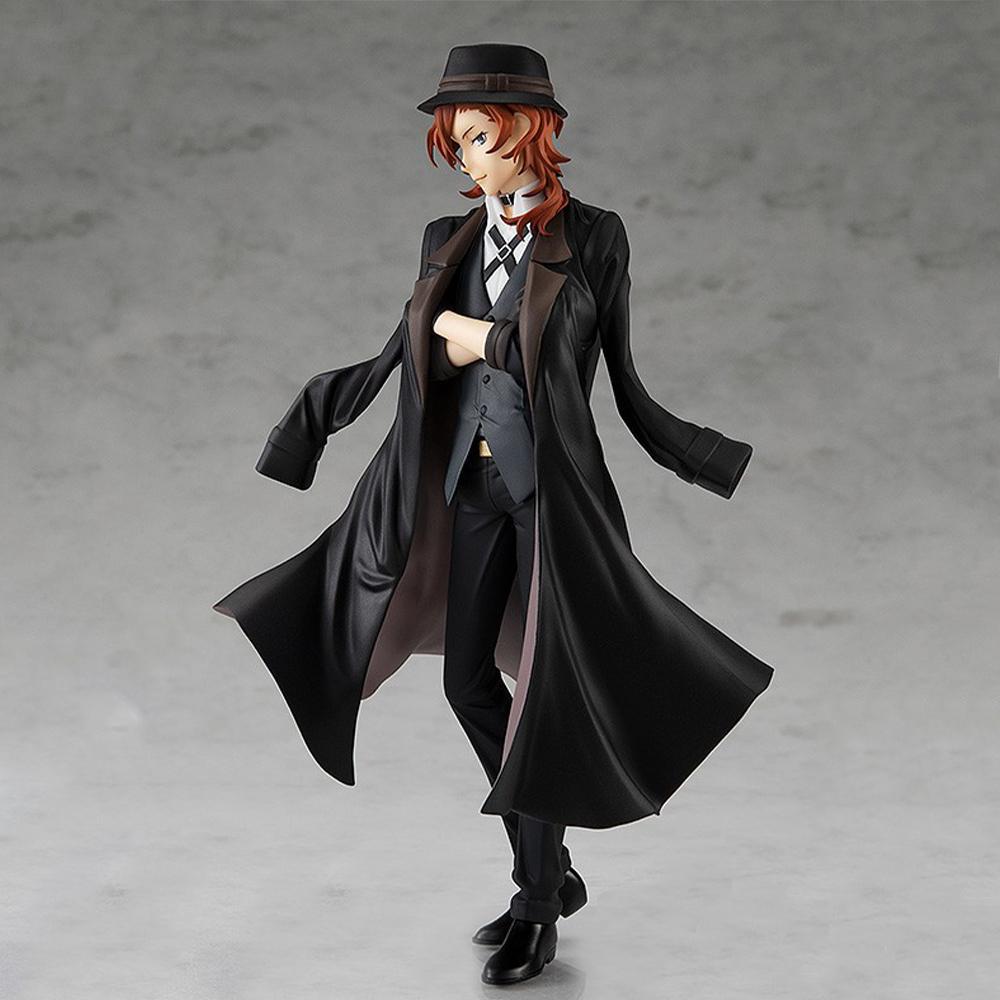 Figure Anime BSD Nakahara Chuuya Action Figure Dazai Osamu Statuetta Bella posa in piedi Collezione Modello bambola Giocattolo Regalo Anime