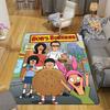 Bob's Burgers Rug Floor Mat for Living Room or Bedroom Soft and Comfortable Carpet a Gift for Birthday and Holiday.