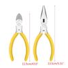 Essential Diagonal Plier Needle Nose Pliers for Crafting Jewelry Making Repair Tool Fine Workmanship & Ergonomics Design