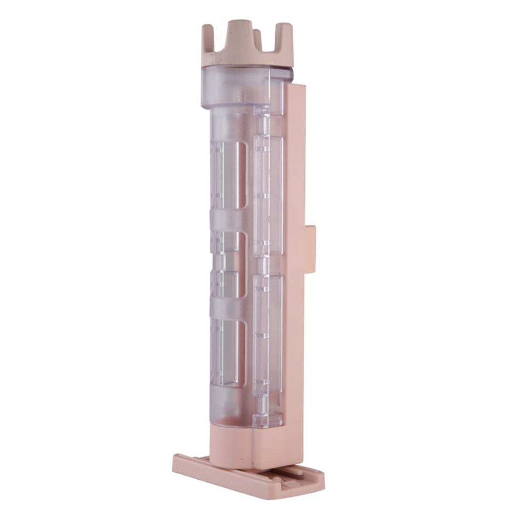 Plastic Fishing Box Barrel Holder Detachable Fishing Box Rod Display Bracket Adjustable Durable Snap Design Outdoor Accessories