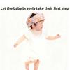 Cartoon Pattern Head Protector Adjustable Strap Infant Cap Safety Helmet  Crawling Practice