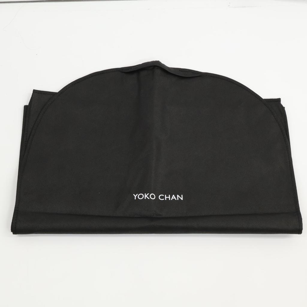 YOKOCHAN YCC-622-180 Pink polyester x rayon tuck volume back tiered coat coat 36 pinkUsed