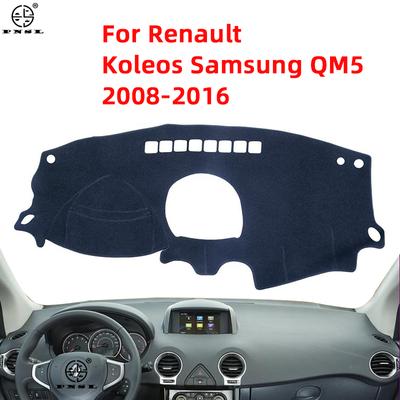 Dla Renault Koleos 1 2008 ~ 2016 Samsung QM5 mata antypoślizgowa pokrywa deski rozdzielczej Pad osłona przeciwsłoneczna Dashmat akcesoria 2010 2012 2013 2015