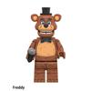 NUEVO Juego FNAF Nights Figura Mini Figuras Bloques de Construcción Esqueleto Juguetes de Terror regalo juguetes para niños molde rey