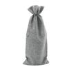 10 Pieces Burlap Wine Bags Jute Wine Bottle Bags with Drawstrings Reusable Gift Bags with Tags for Party Blind Tasting Birthday