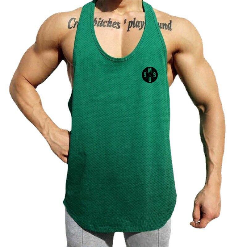 Do The Work  Muscleguys Summer Running Printed Quick Dry Mesh Bodybuilding Fitness Fasion Breathable Workout Tank Top